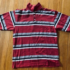 *VINTAGE* Karl Kani Gold Men’s Polo 90s (Red/Black) | Excellent Condition / 🚭